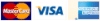 We take VISA / Mastercard
